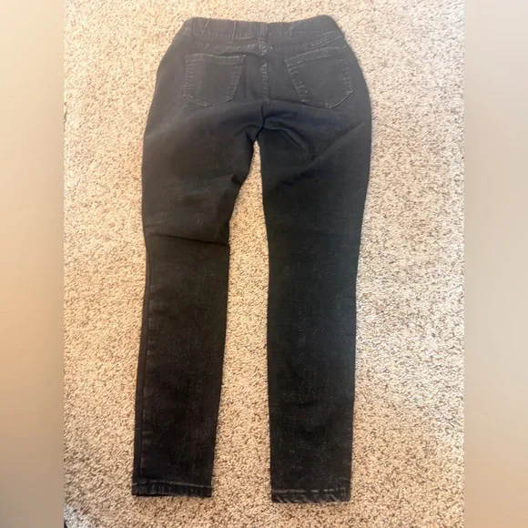 Daily Ritual Black Denim Jeggings - RARE - XS - Picture 7 of 9